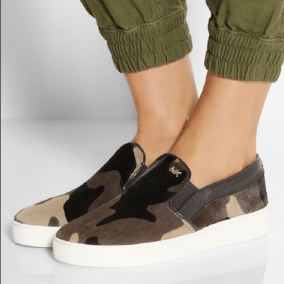 michael kors camo shoes